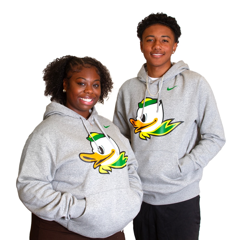 Fighting Duck, Nike, Club Cotton, Hoodie